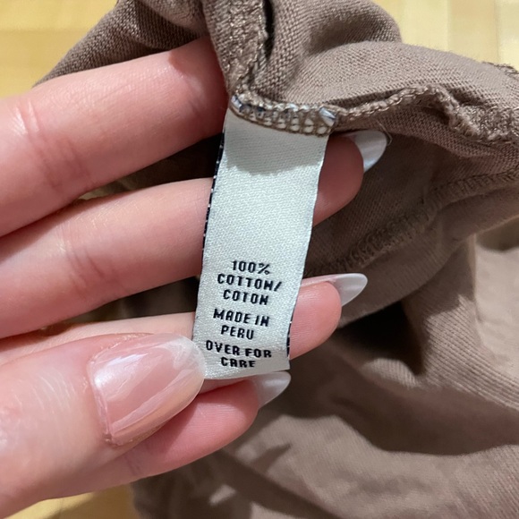 Abercrombie & Fitch Taupe Mauve Moose Graphic Tee Y2K Vintage - Picture 9 of 11